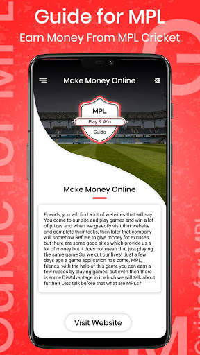 Guide for MPL & Earn Money From MPL Cricket स्क्रीनशॉट 3