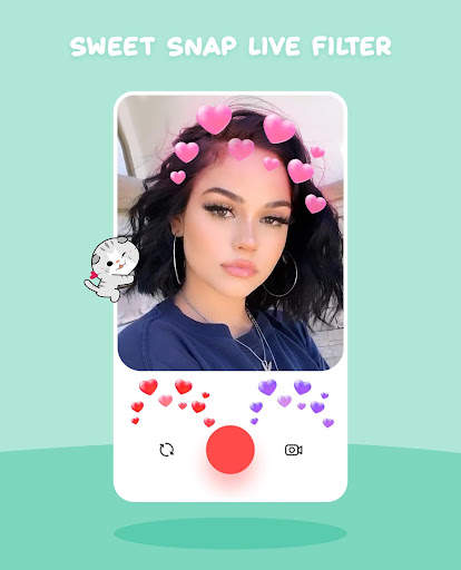 Filter for Selfie : Sweet Snap Live Filter screenshot 3
