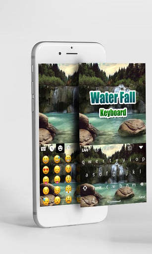 Waterfall Live Keyboard Theme screenshot 3