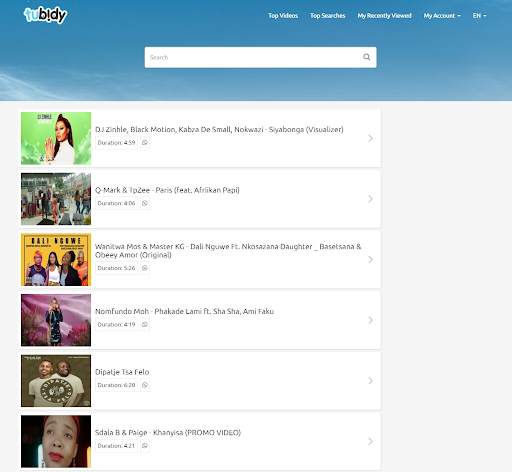 Tubidy Download Music screenshot 3