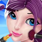 School Girl Beauty Salon Game logo