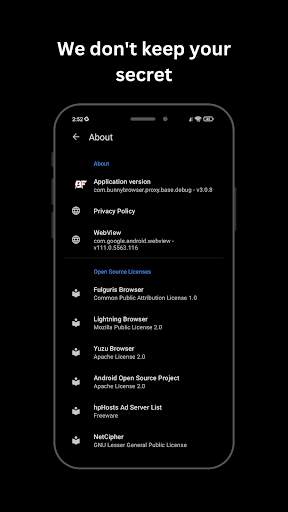 BF Private Adblock Browser screenshot 2