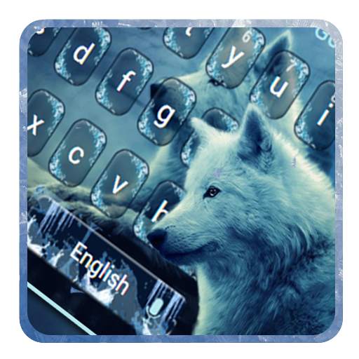 Night Wolf Keyboard Theme 10001001