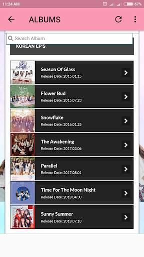 GFriend Lyrics (Offline) screenshot 3
