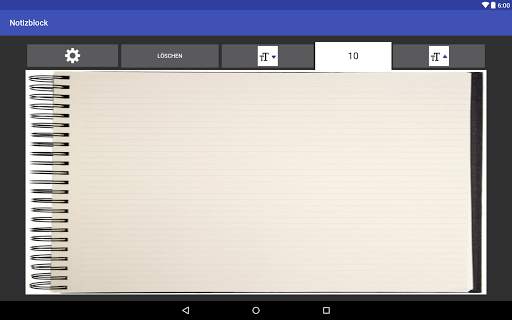 Notizblock (Notepad) free screenshot 10