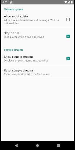 Internet Radio Audio Stream Player screenshot 5