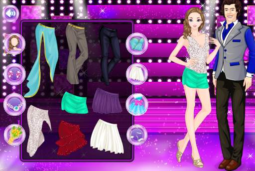 Games Actress Dress Up screenshot 1