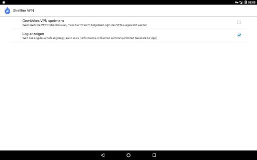 Shellfire VPN screenshot 14