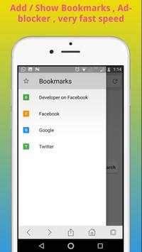 Safary Mini - Ad Blocker , Fast Download , Privacy screenshot 2