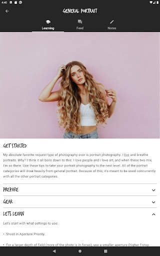 DSLR Photography Training apps screenshot 24