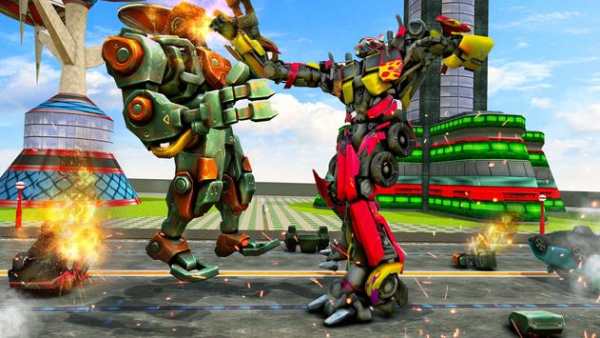 Futuristic Car Robot Transforming Simulator screenshot 4