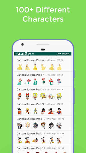 WAStickers Cartoon Stickers screenshot 3
