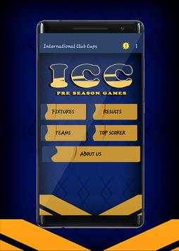 International Club Cup Pre-season 2018 Full screenshot 2