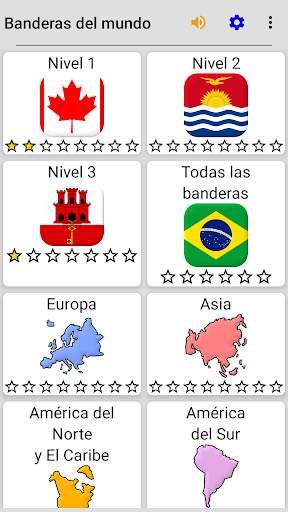 Banderas nacionales de todos los países del mundo screenshot 4