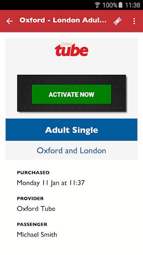 Oxford Tube Mobile Ticket screenshot 7