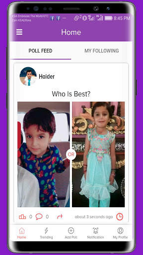 FaceVote - Social Media Voting App screenshot 3