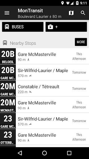 exo Vallée du Richelieu Bus - MonTransit screenshot 1