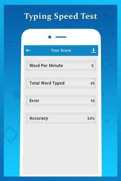 Typing Speed Test скриншот 3