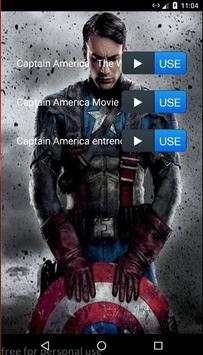 Captain America Ringtones screenshot 2