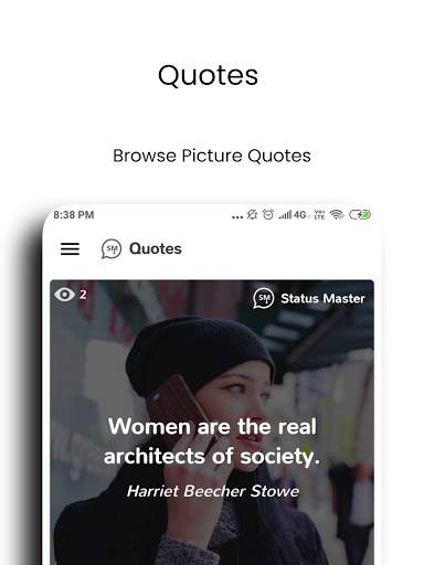Status Master - Picture Quotes screenshot 19