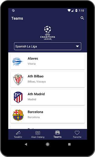 Aplikasi Sepak Bola screenshot 7