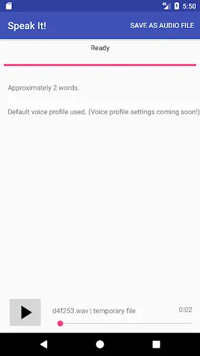 Speak It! App screenshot 3