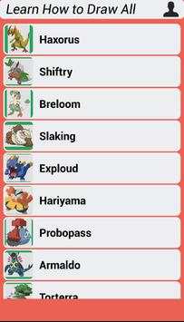 Learn How to Draw All Pokemon Evolution screenshot 3