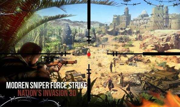 Modern Sniper Force Strike 3d screenshot 5