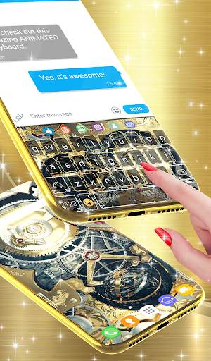 Golden Device Wallpaper Theme screenshot 4