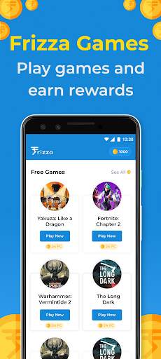 Money earning app Frizza screenshot 2