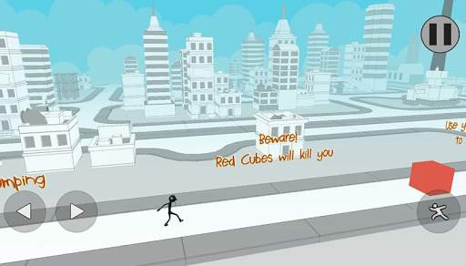 Stickman 3D Parkour screenshot 1