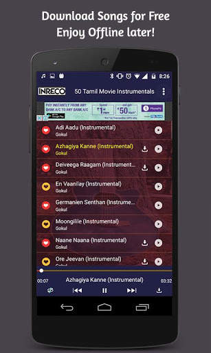50 Tamil Movie Instrumentals screenshot 2