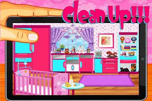 Baby Rooms Cleaning Game screenshot 4