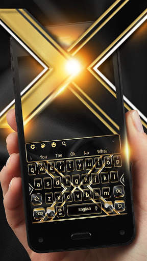 Black Gold Keyboard screenshot 2