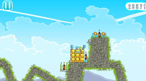 Bottles Knock Down Hit Ball скриншот 3