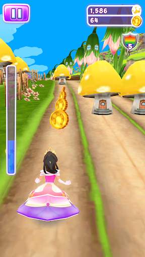Fairy Run - Princess Rush Racing screenshot 1