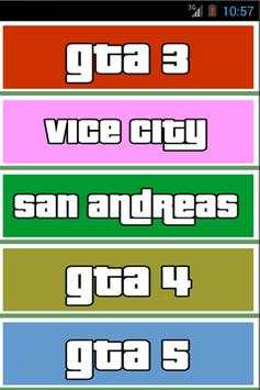 Cheats GTA screenshot 1