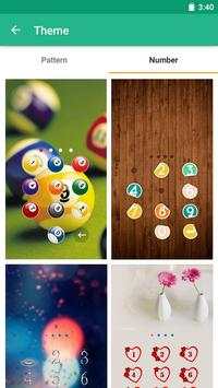 Green Applock Theme Billiards screenshot 4
