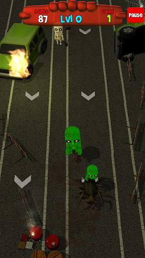 Crushes Zombies horde smasher with our finger screenshot 4