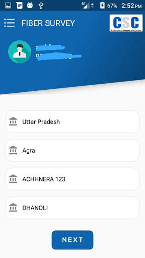 CSC Fiber Survey screenshot 3