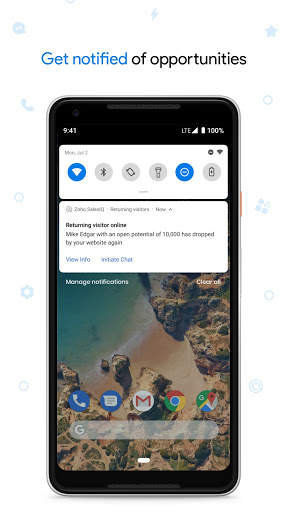 Zoho SalesIQ - Live Chat App screenshot 4