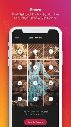 PhotoSplit - Photo Grid Maker screenshot 4
