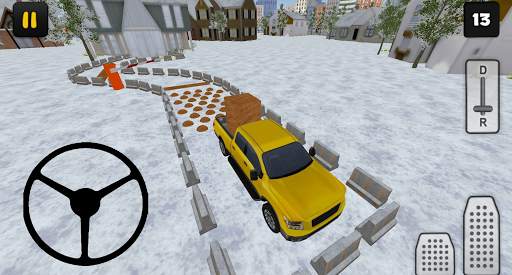 Car Cargo Transport 3D: Winter Edition screenshot 4