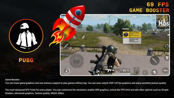 Game Booster and Data for PUBG & guide for pub GFX screenshot 2