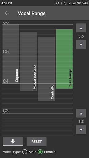 Vocalizzo Lite - Vocal Warm-up screenshot 2