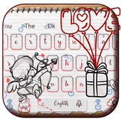 Liebesbrief-Tastatur icon