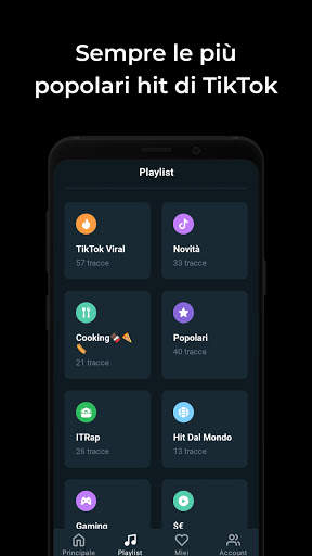 TikMusic - Canzoni e playlist di tendenza 2021 screenshot 4