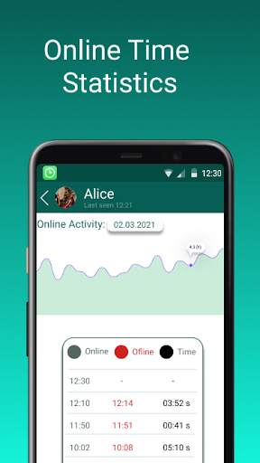 WOnline - Whatsapp Online Tracking, Last Seen screenshot 3