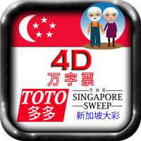4D, TOTO, SG Sweep Large Fonts on 9Apps