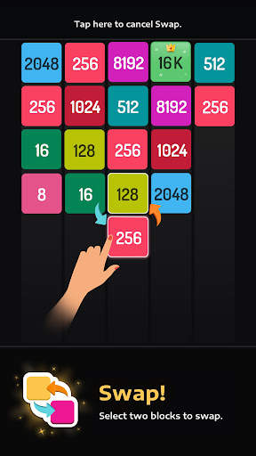 2048 Merge Games - M2 Blocks screenshot 4